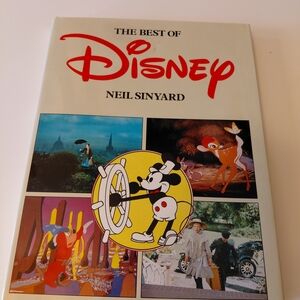 The Best of Disney Hardback Neil Sinyard 1988 VTG Crown Publishing